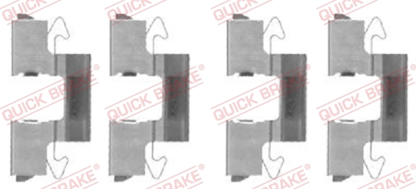 Accessory Kit, disc brake pad